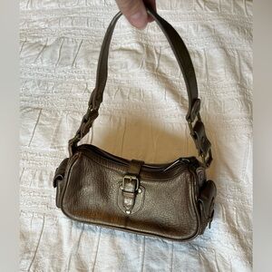 Kenneth Cole Reaction Bronze extra small handbag.